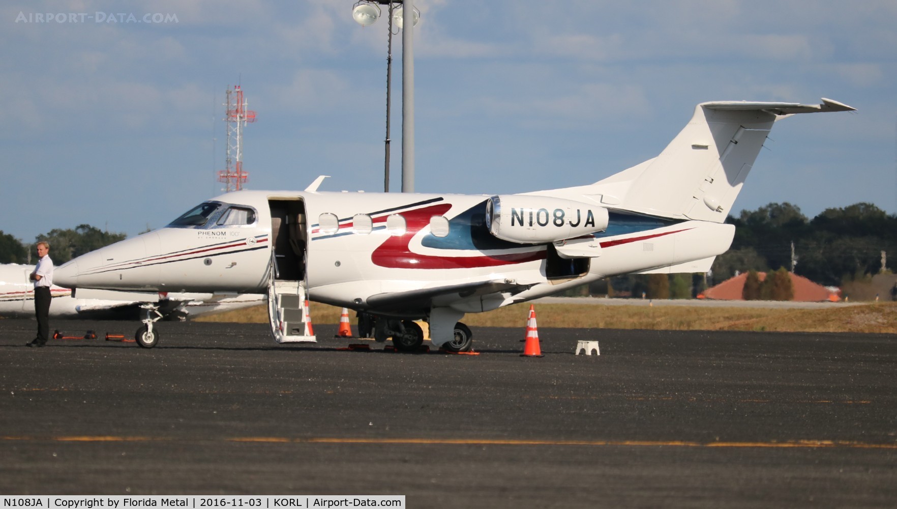 N108JA, 2009 Embraer EMB-500 Phenom 100 C/N 50000023, NBAA 2016
