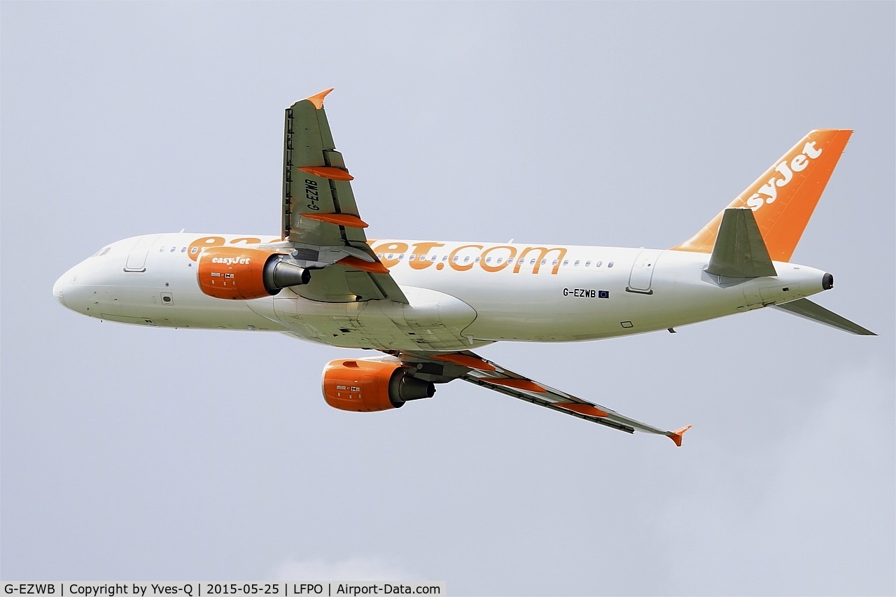 G-EZWB, 2012 Airbus A320-214 C/N 5224, Airbus A320-214, Climbing from rwy 24, Paris-Orly airport (LFPO-ORY)