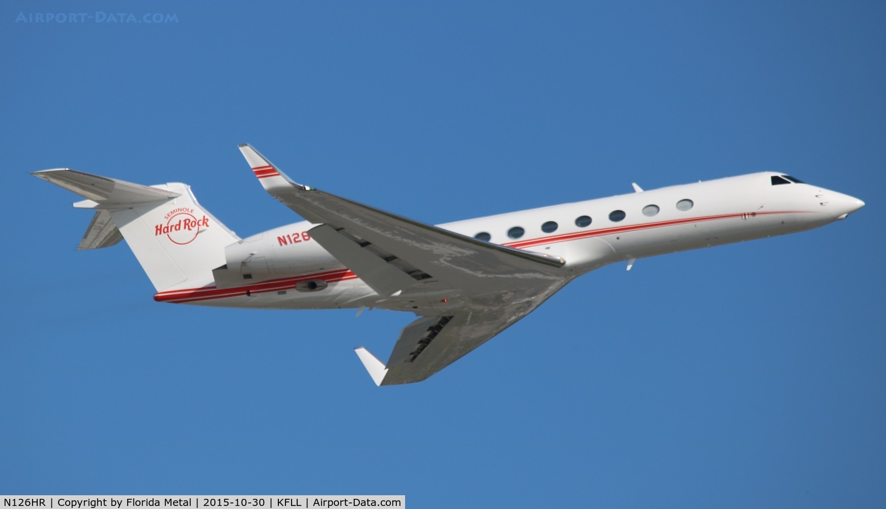 N126HR, 2013 Gulfstream Aerospace GV-SP (G550) C/N 5436, FLL 2015