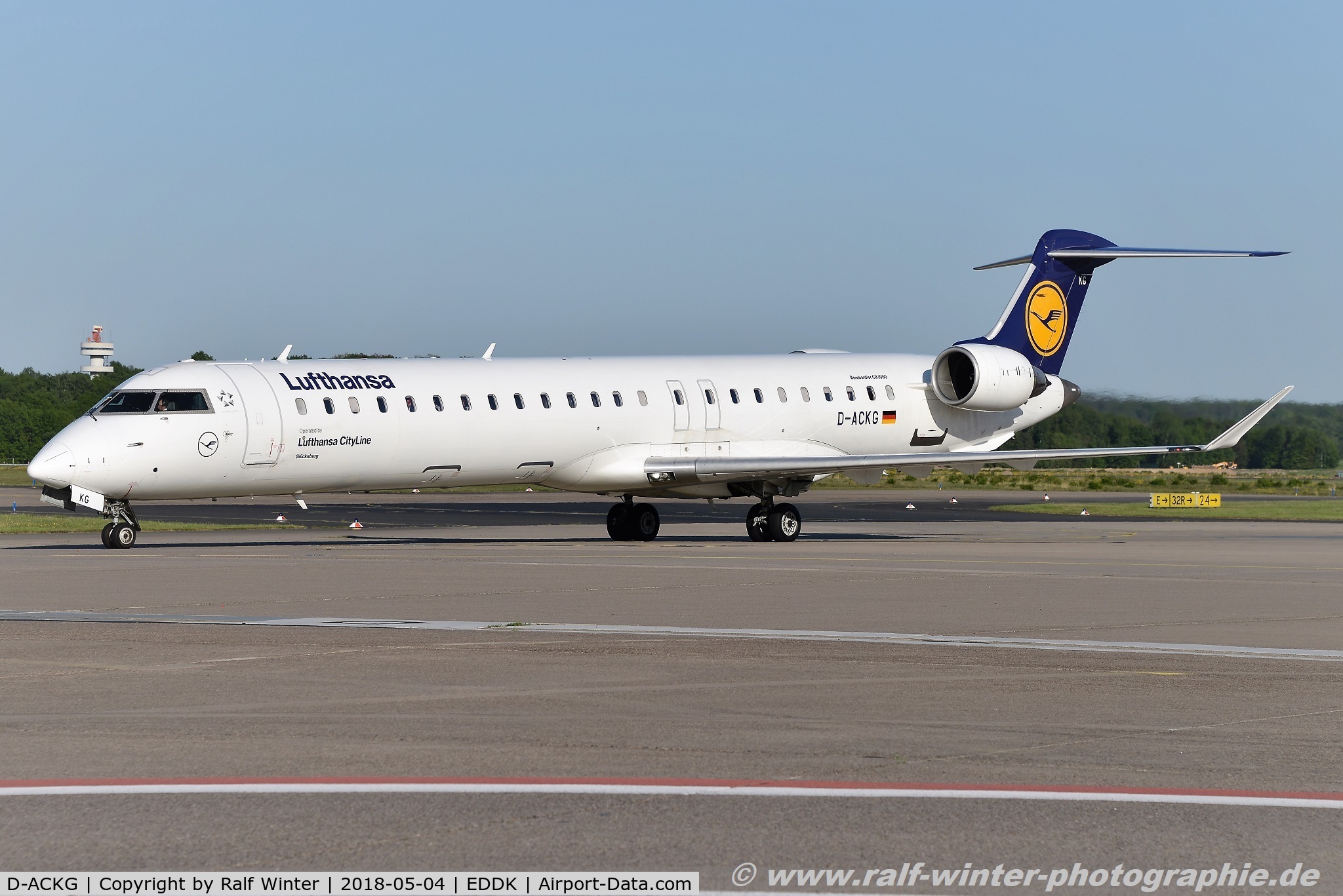 D-ACKG, 2006 Bombardier CRJ-900LR (CL-600-2D24) C/N 15084, Bombardier CL-600-2D24 CRJ 900 - CL CLH Lufthansa CityLine 'Gluecksburg - 15084 - D-ACKG - 04.05.2018 - CGN