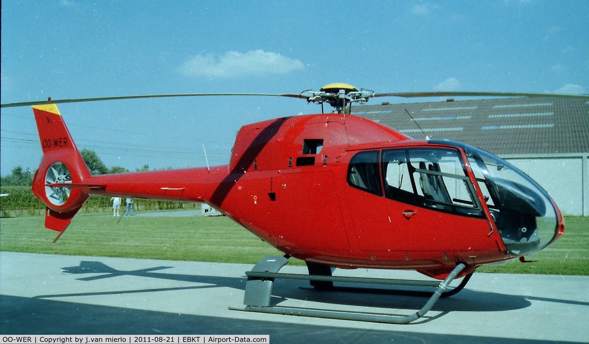 OO-WER, 2002 Eurocopter EC-120B Colibri C/N 1321, scan slide