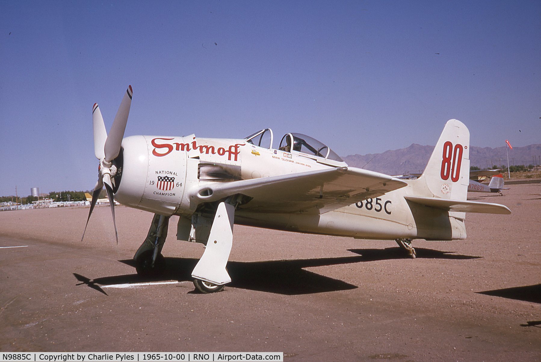 N9885C, 1949 Grumman F8F-2 (G58) Bearcat C/N D.1125, 1964 Reno Champ