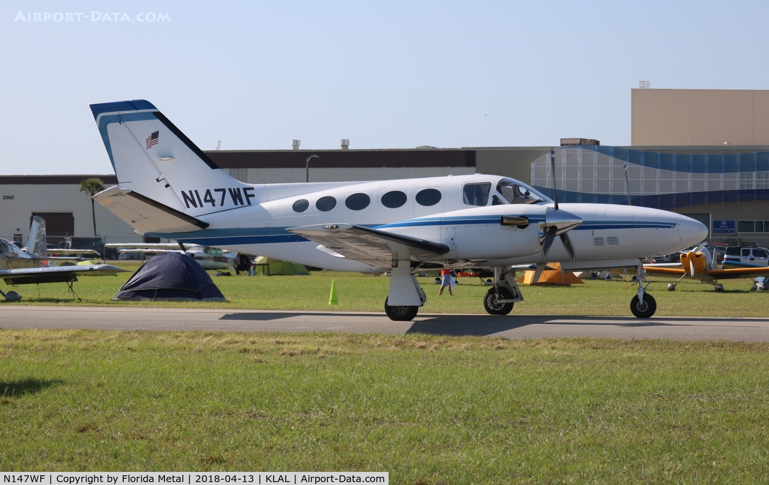 N147WF, 1981 Cessna 425 C/N 425-0119, SNF 2018