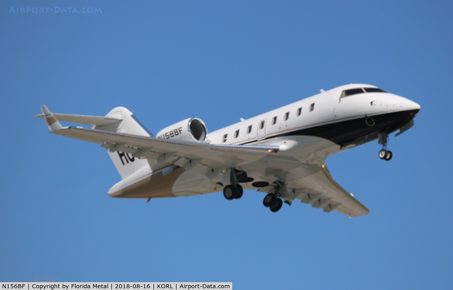 N156BF, 2012 Bombardier Challenger 605 (CL-600-2B16) C/N 5912, ORL 2018