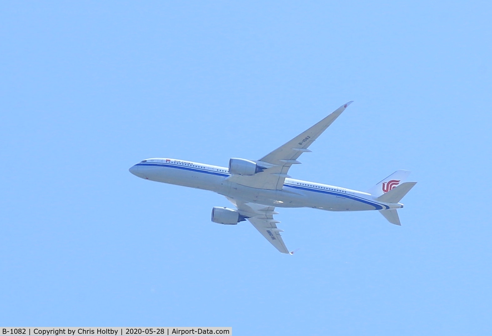 B-1082, 2018 Airbus A350-941 C/N 231, Taken off from Heathrow on its way to Beijing