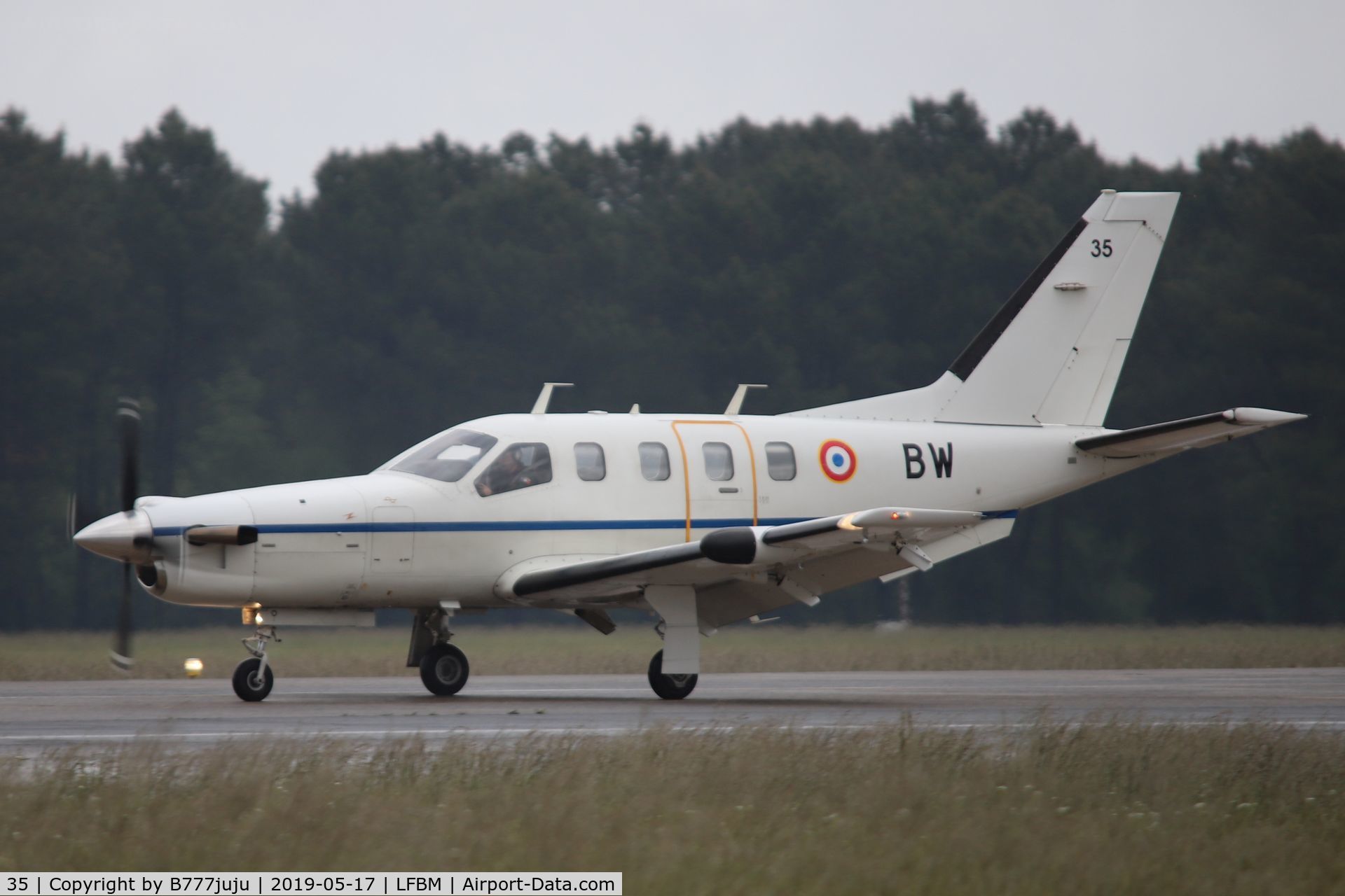 35, Socata TBM-700A C/N 35, TigerMeet 2019
new code BW for French Air Force