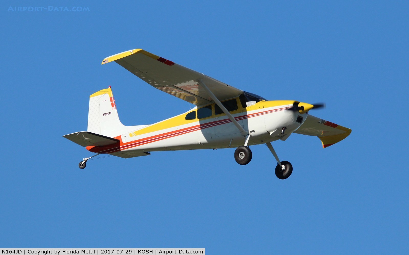N164JD, 1967 Cessna 180H Skywagon C/N 18051816, OSH 2017