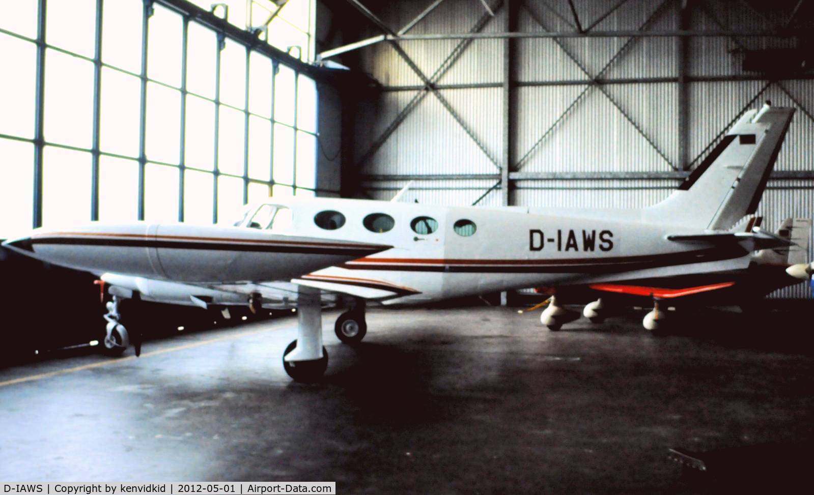 D-IAWS, Cessna 340 C/N Unknown, Early 80's Germany.