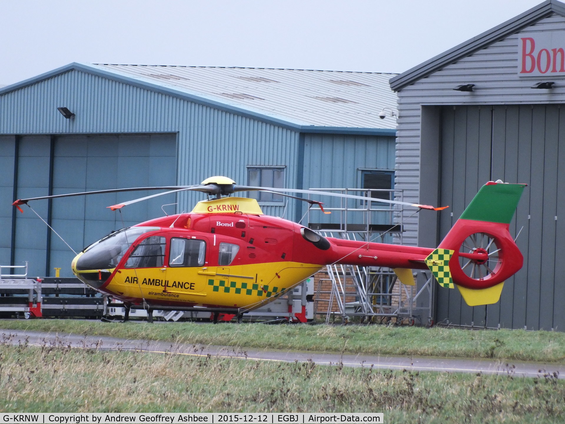 G-KRNW, 2001 Eurocopter EC-135T-2 C/N 0175, G-KRNW at Gloucestershire Airport.
