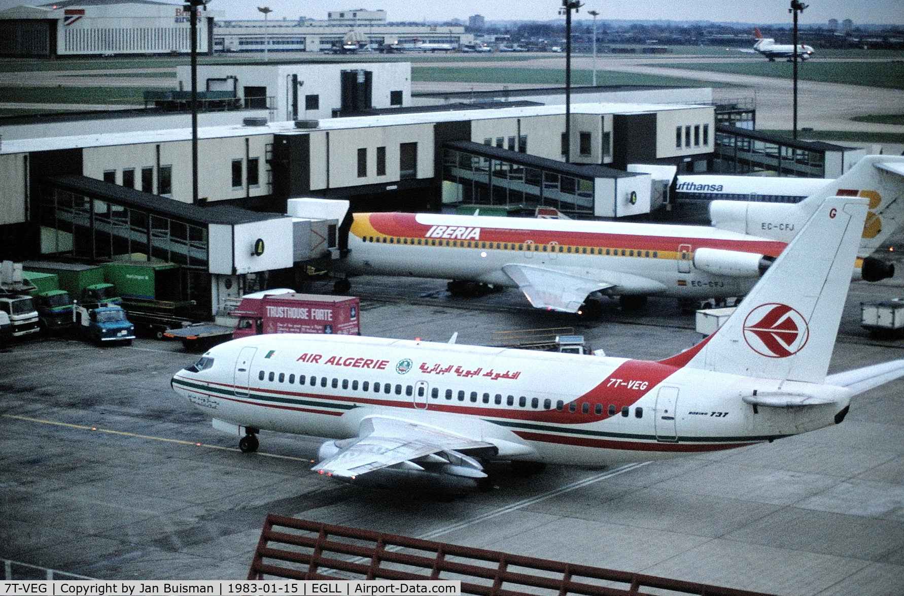 7T-VEG, 1974 Boeing 737-2D6 C/N 20884, Air Algerie