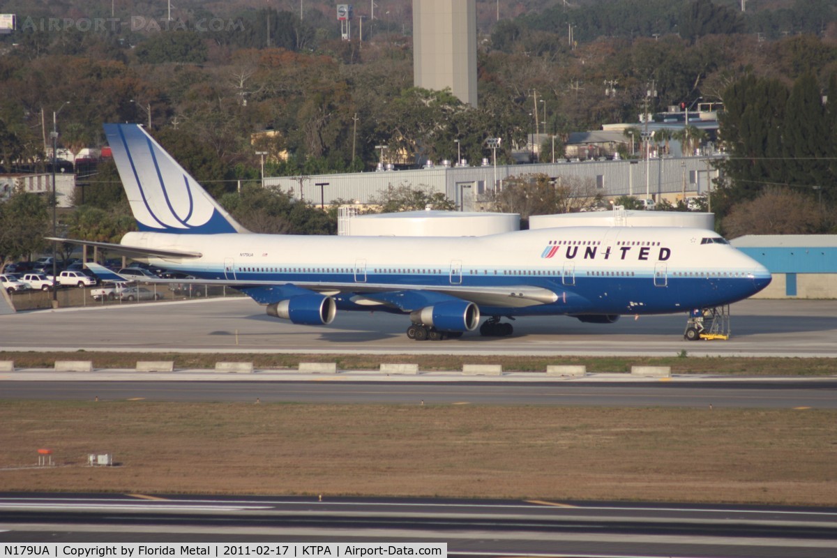 N179UA, 1991 Boeing 747-422 C/N 25158, TPA 2011