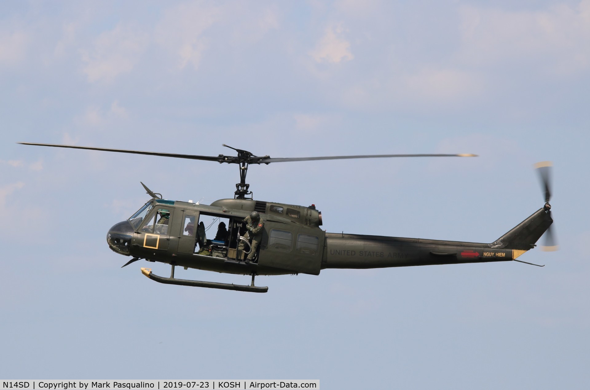 N14SD, 1967 Bell UH-1H Iroquois C/N 4027, Bell UH-1H