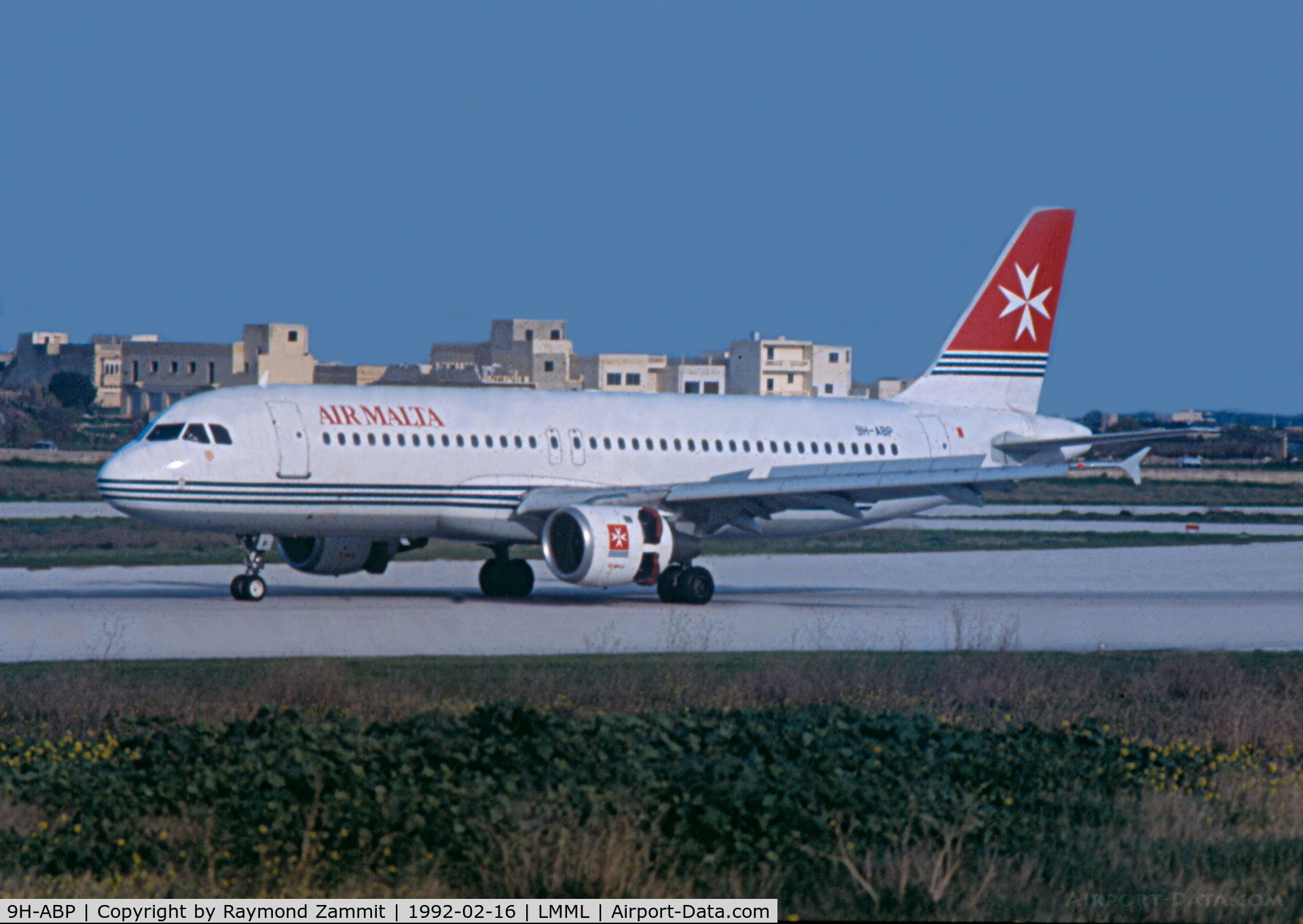 9H-ABP, 1990 Airbus A320-211 C/N 112, A320 9H-ABP Air Malta