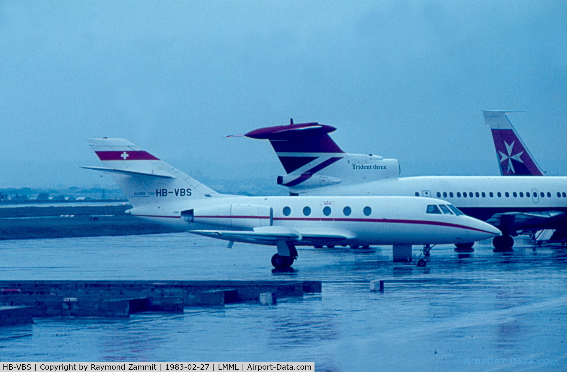 HB-VBS, 1966 Dassault Falcon 20 C/N 55, Dassault Facon 20 HB-VBS Aeroleasing