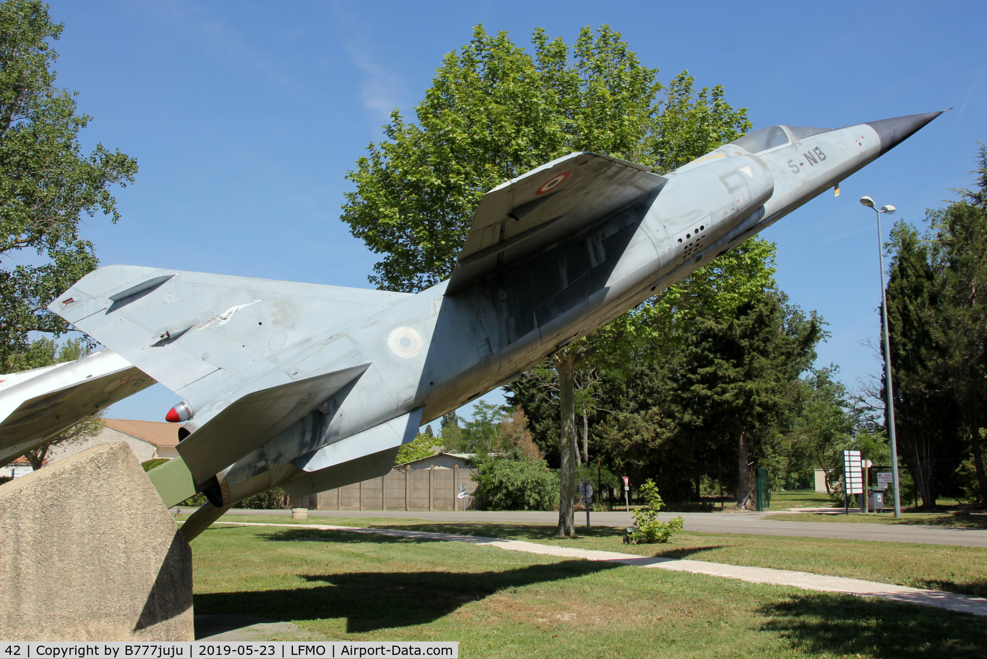 42, Dassault Mirage F.1C C/N 42, at Orange