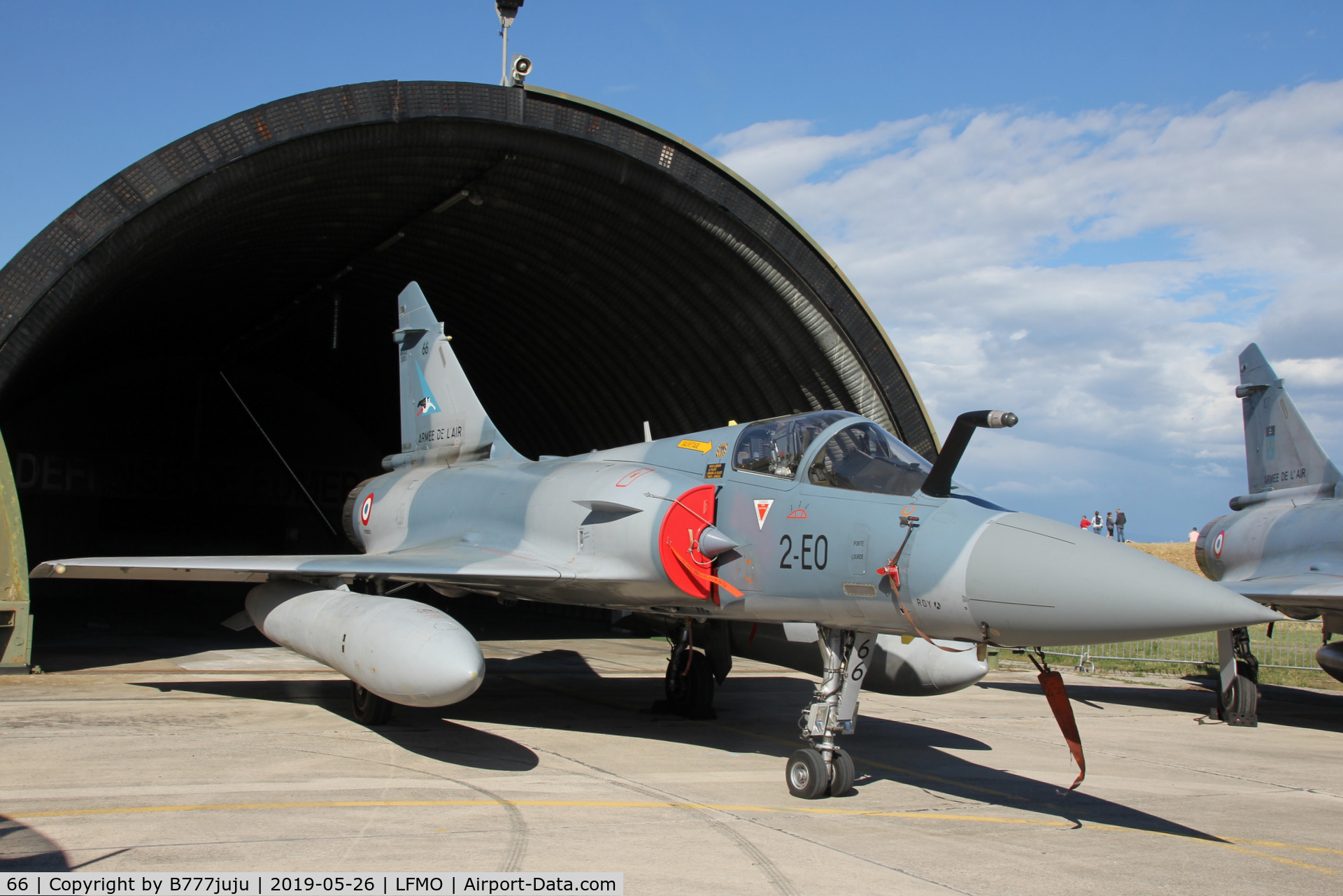 66, Dassault Mirage 2000-5F C/N 292, at Orange Airshow