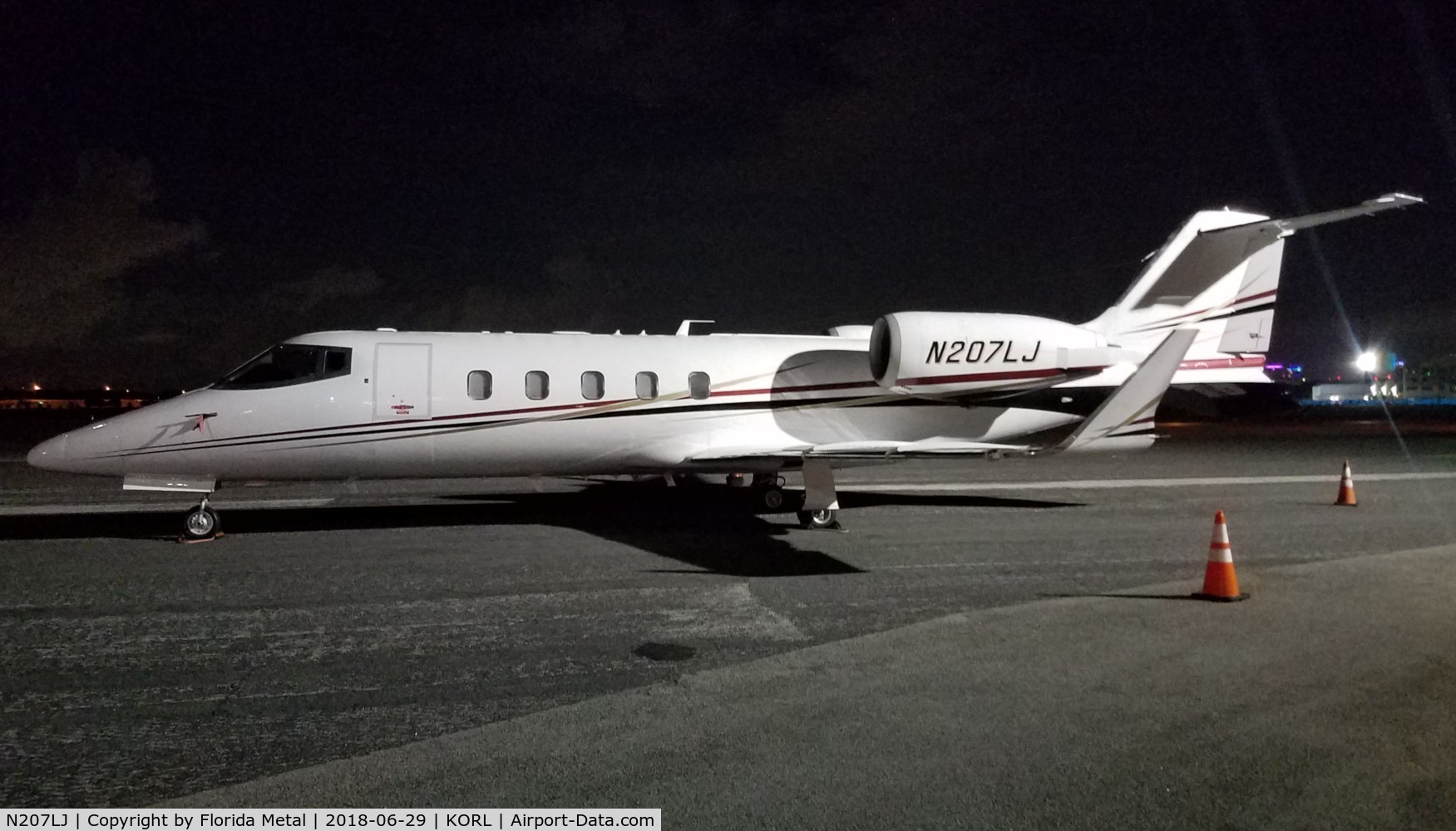 N207LJ, 2000 Learjet 60 C/N 207, ORL 2018