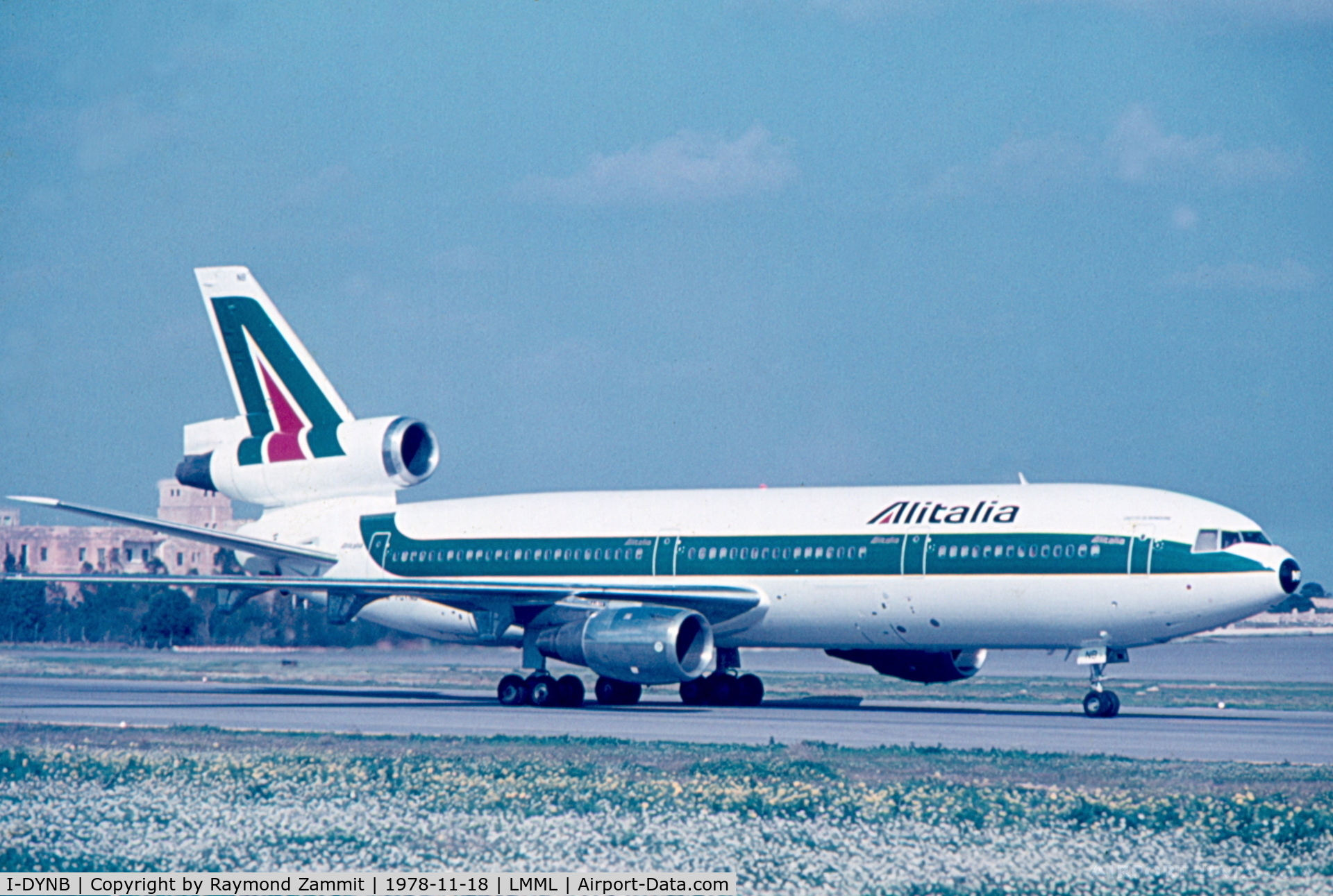 I-DYNB, 1974 Douglas DC-10-30 C/N 47866, DC10 I-DYNB Alitalia