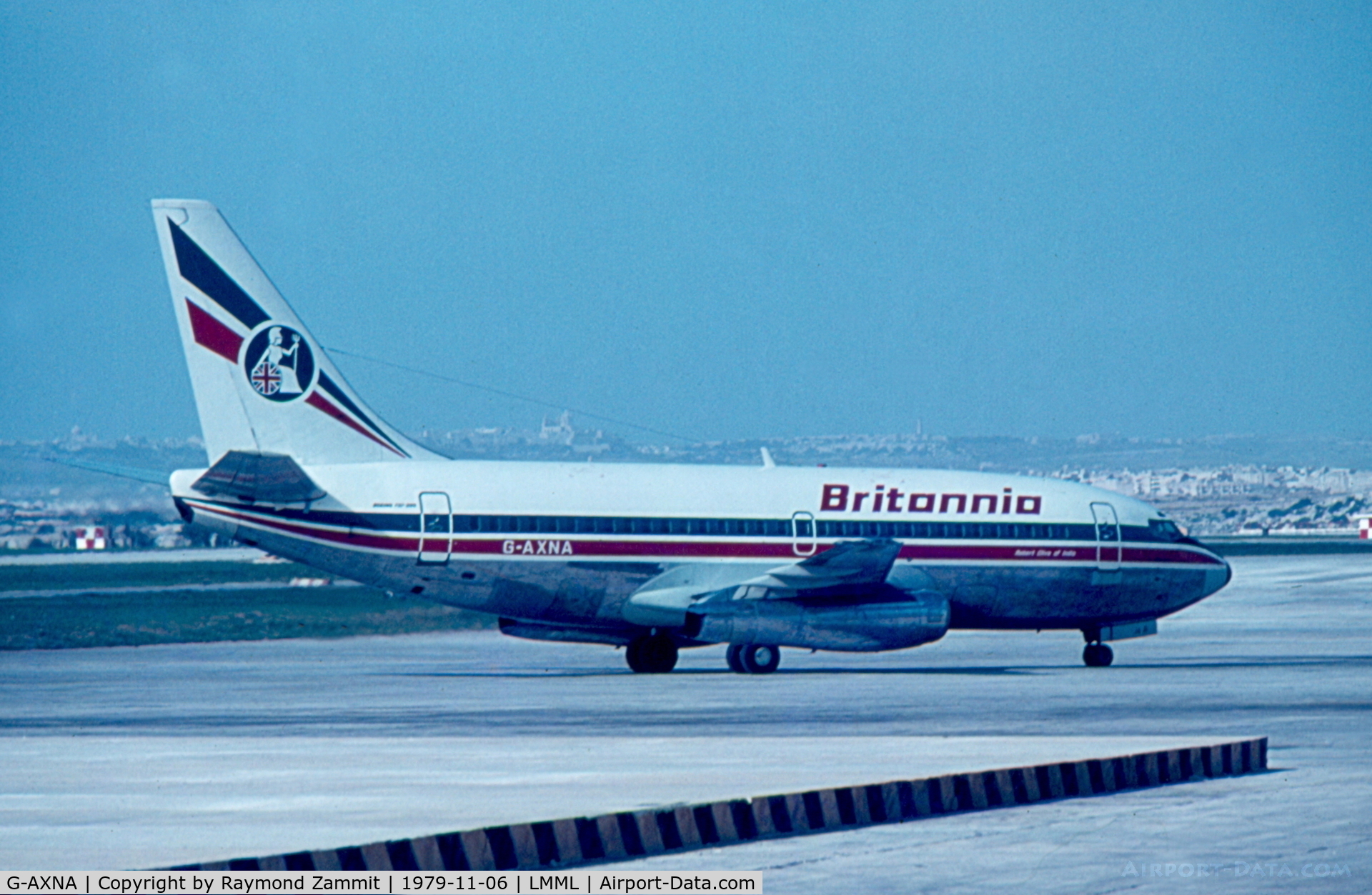 G-AXNA, 1970 Boeing 737-204C C/N 20282, B737-200 G-AXNA Britannia Airways