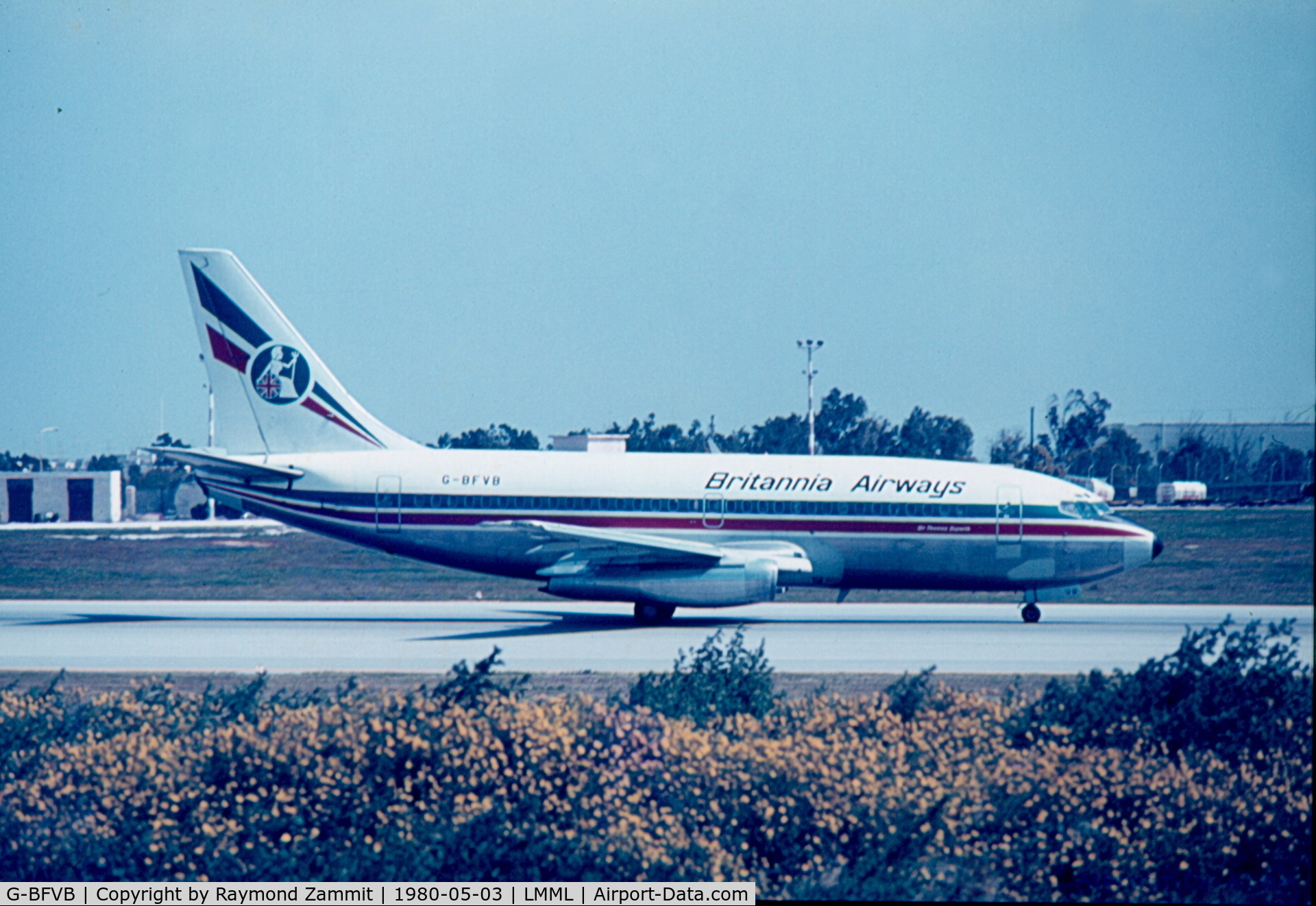 G-BFVB, 1978 Boeing 737-204 C/N 21694, B737-200 G-BFVB Britannia Airways