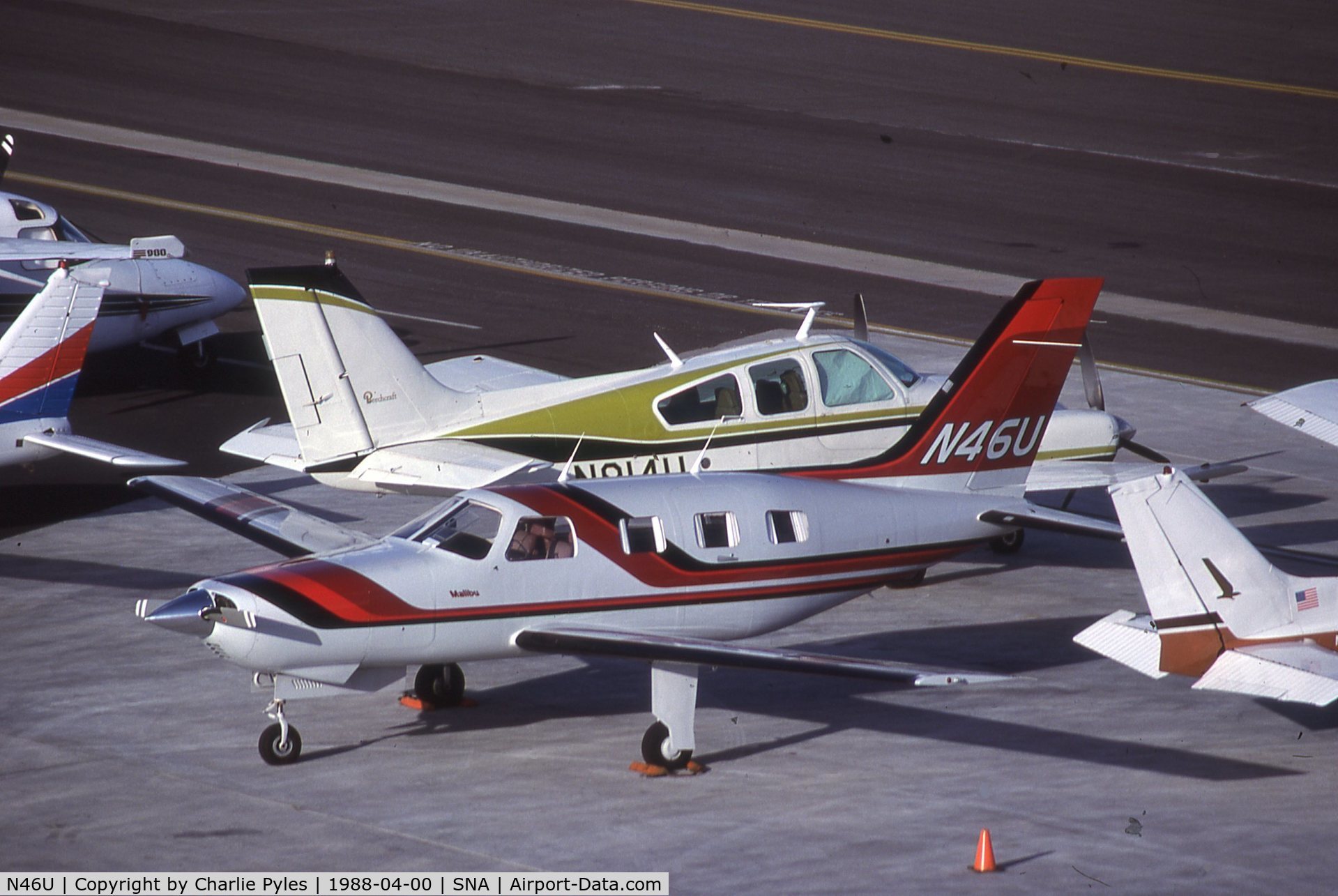 N46U, 1987 Piper PA-46-310P Malibu C/N 4608072, From Signature Tower