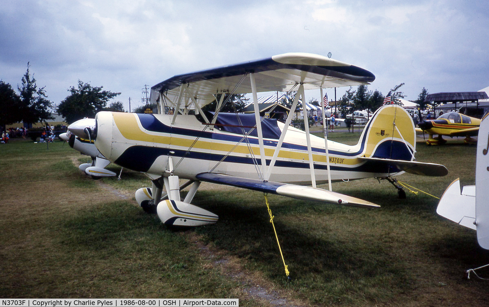 N3703F, 1976 Great Lakes 2T-1A-2 Sport Trainer C/N 0738, Air Pix