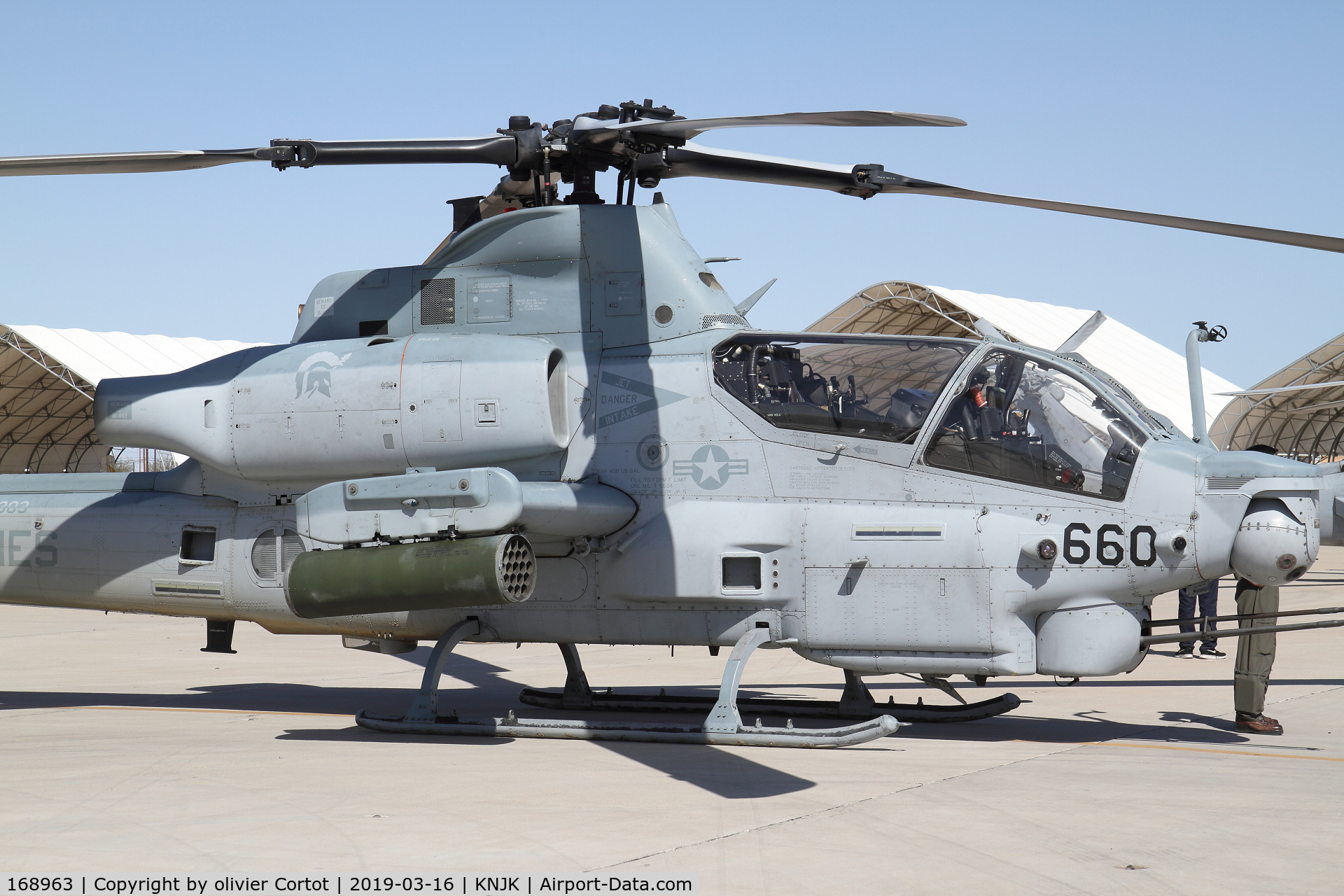 168963, Bell AH-1Z Viper C/N 59220, close rview