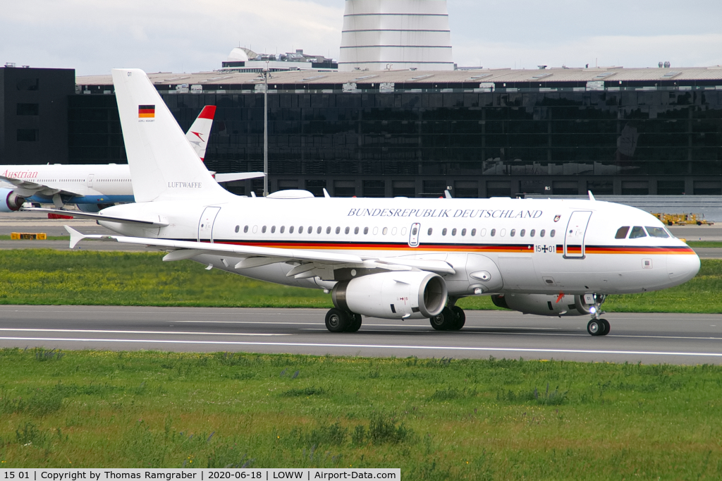 15 01, 2009 Airbus ACJ319 (A319-133/CJ) C/N 3897, Germany - Air Force Airbus A319(CJ)