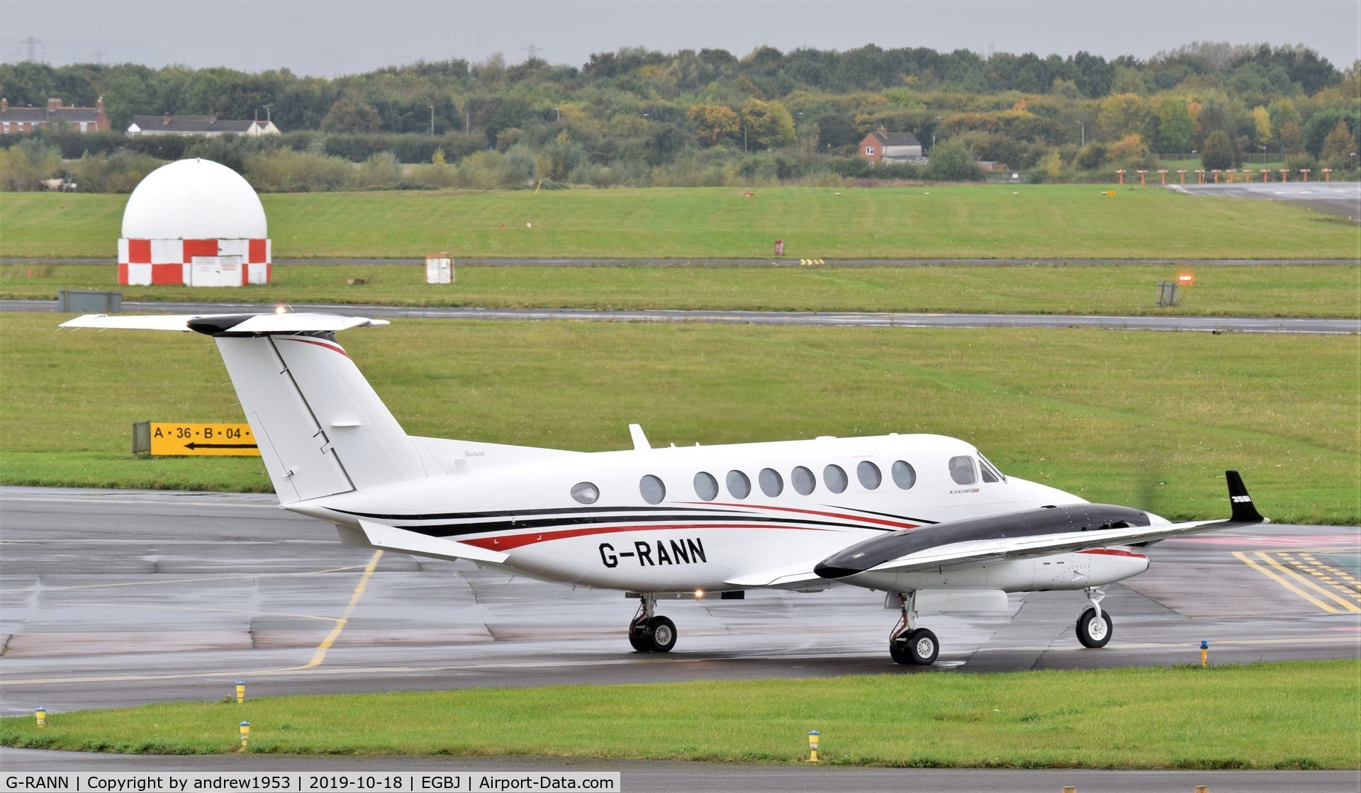 G-RANN, 2013 Beech B300 King Air King Air C/N FL-899, G-RANN at Gloucestershire Airport.