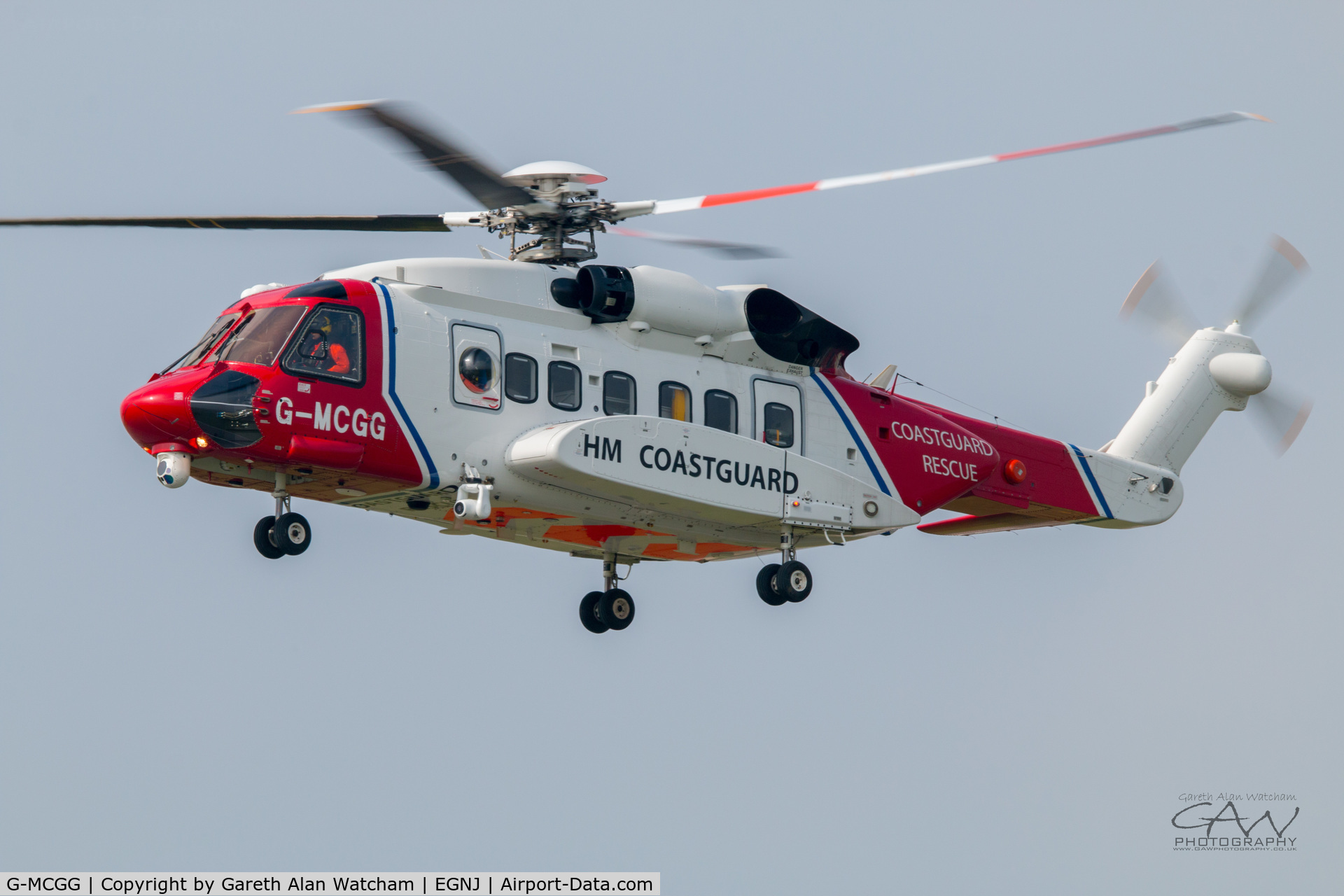 G-MCGG, 2014 Sikorsky S-92A C/N 920225, G-MCGG Temporarily based at Humberside