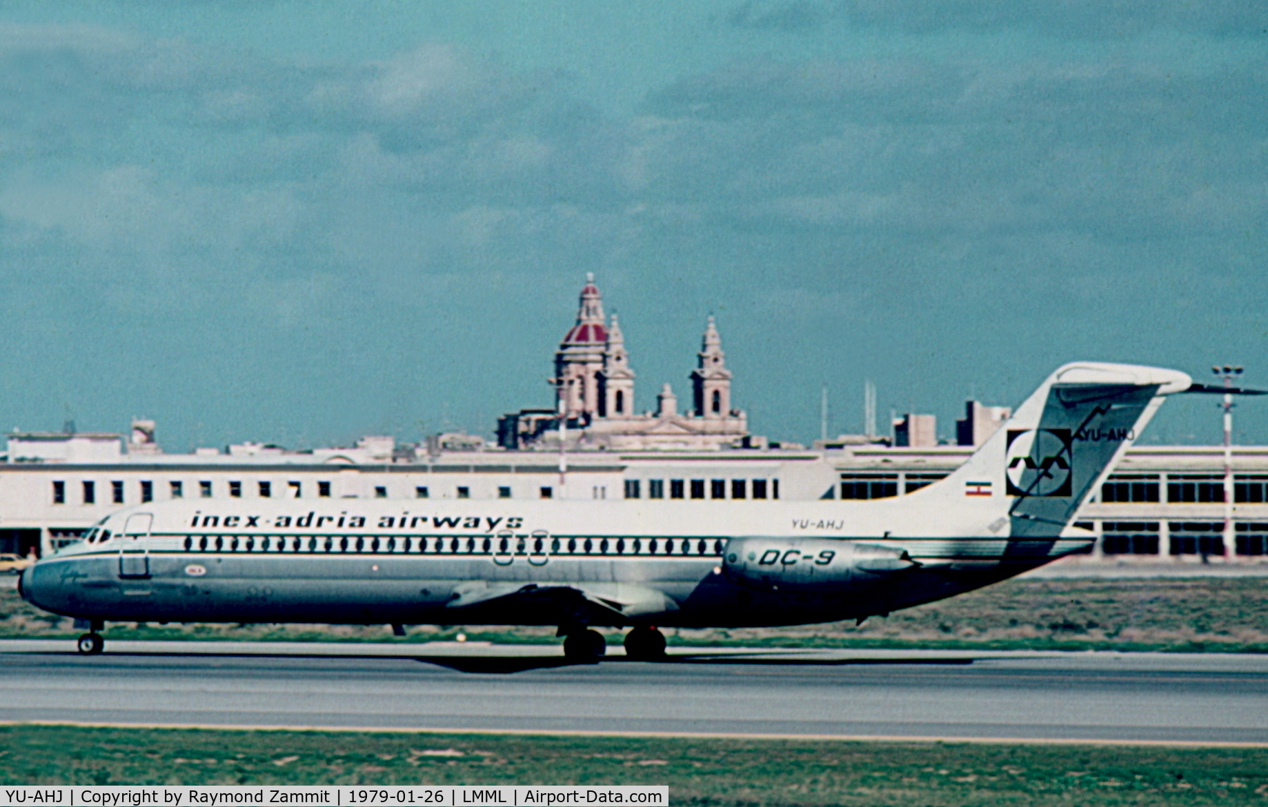 YU-AHJ, 1969 Douglas DC-9-32 C/N 47239, DC9 YU-AHJ Inex Adria Airways