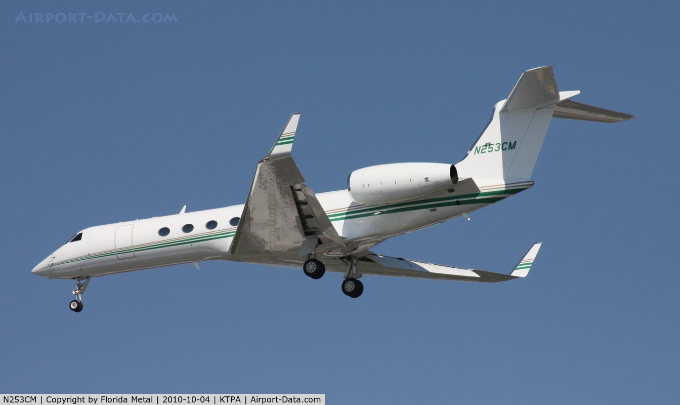 N253CM, 2000 Gulfstream Aerospace G-V C/N 610, TPA 2012
