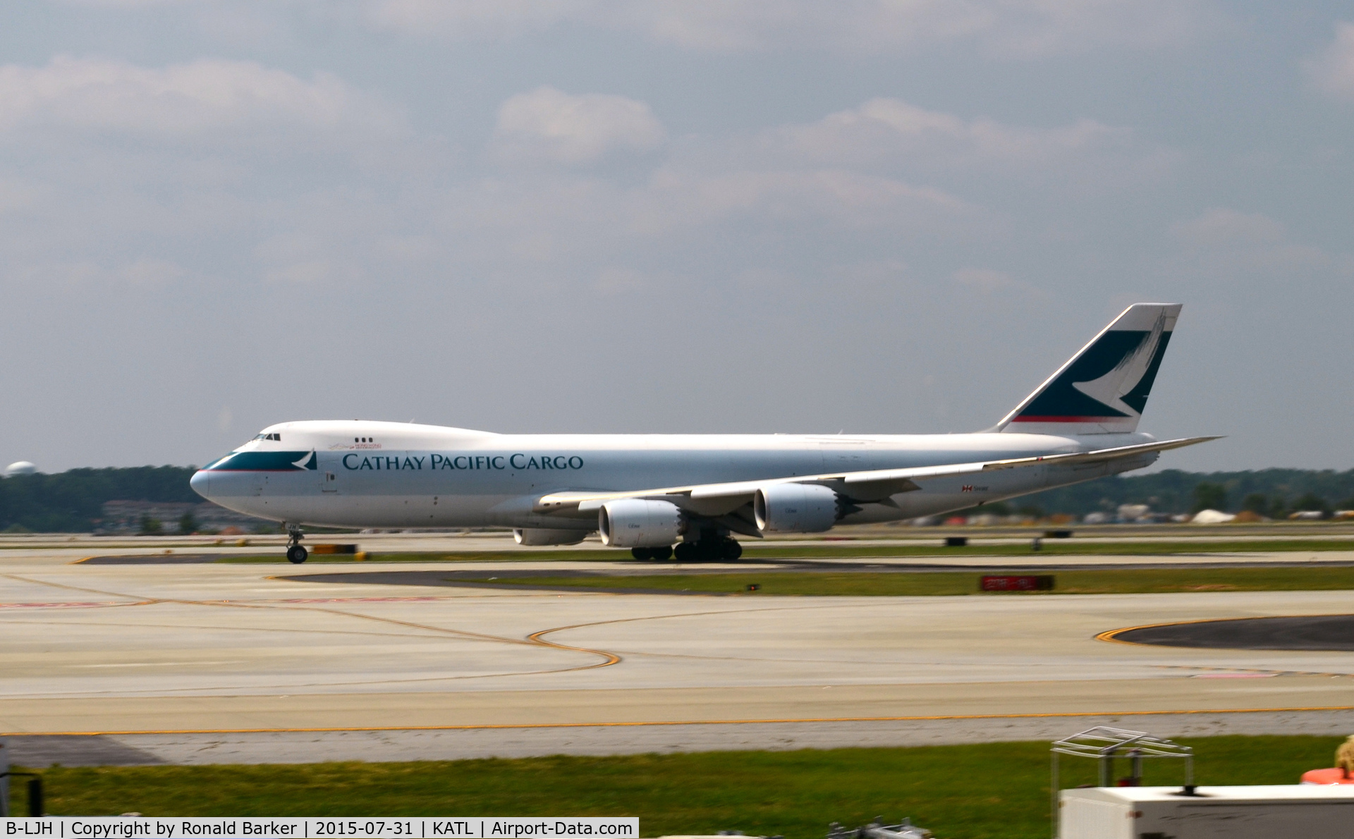 B-LJH, 2012 Boeing 747-867F/SCD C/N 39245, Takeoff Atlanta