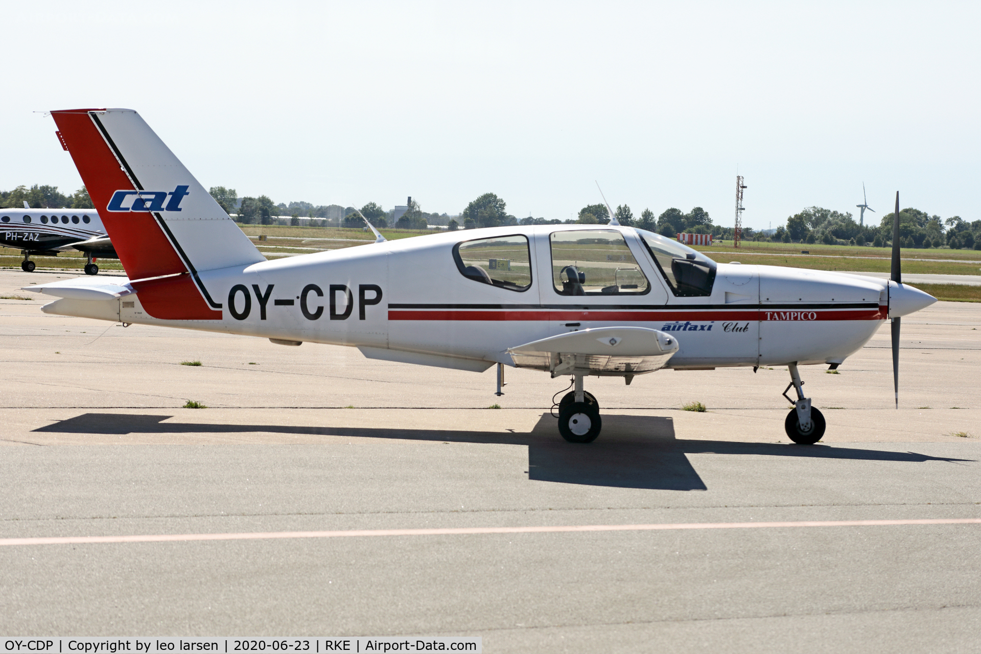 OY-CDP, 2000 Socata TB-9 Tampico C/N 1868, Roskilde 23.6.2020