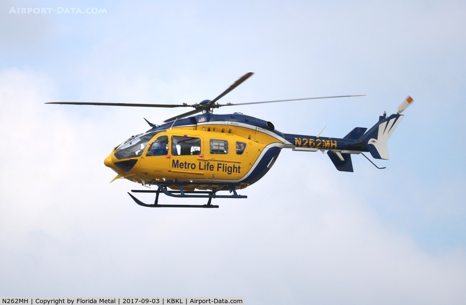 N262MH, Eurocopter-Kawasaki EC-145 (BK-117C-2) C/N 9278, Cleveland 2017