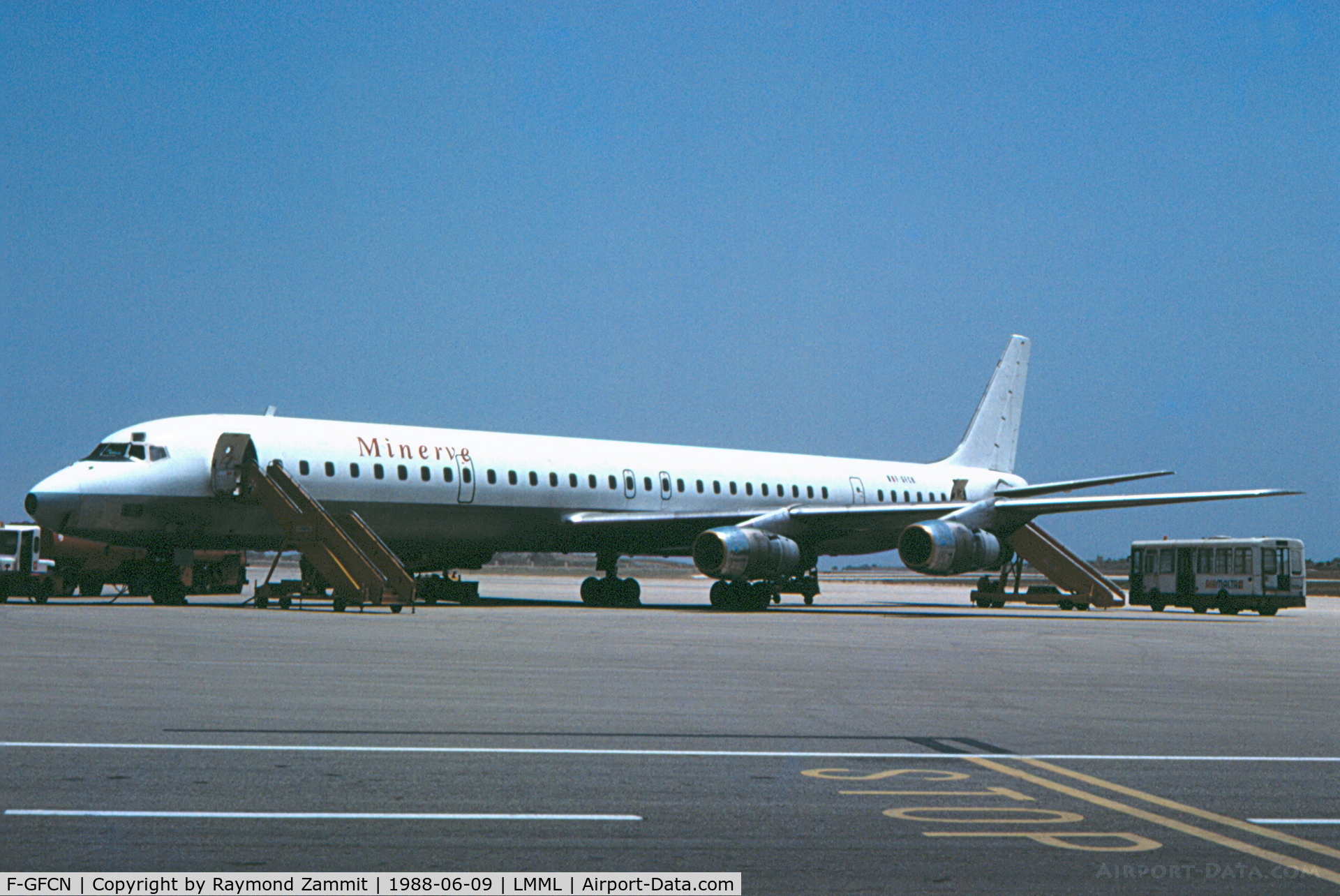 F-GFCN, 1971 Douglas DC-8-61 C/N 46159, DC-8 F-GFCN Minerve