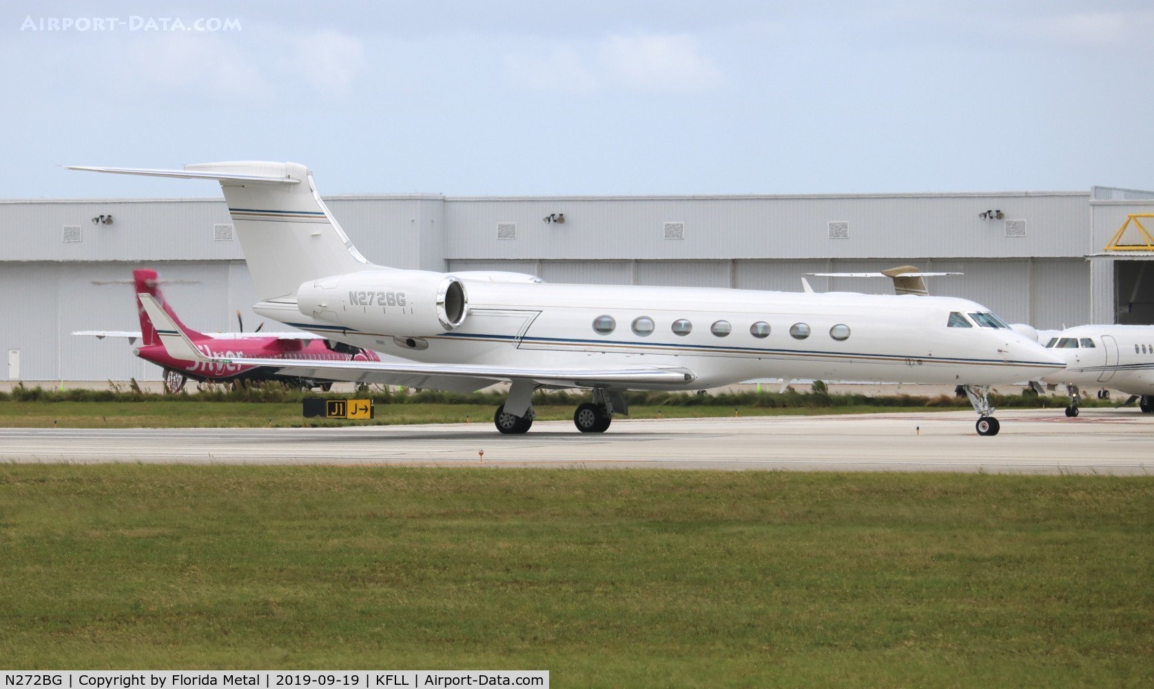 N272BG, 2007 Gulfstream Aerospace GV-SP (G550) C/N 5164, FLL 2019