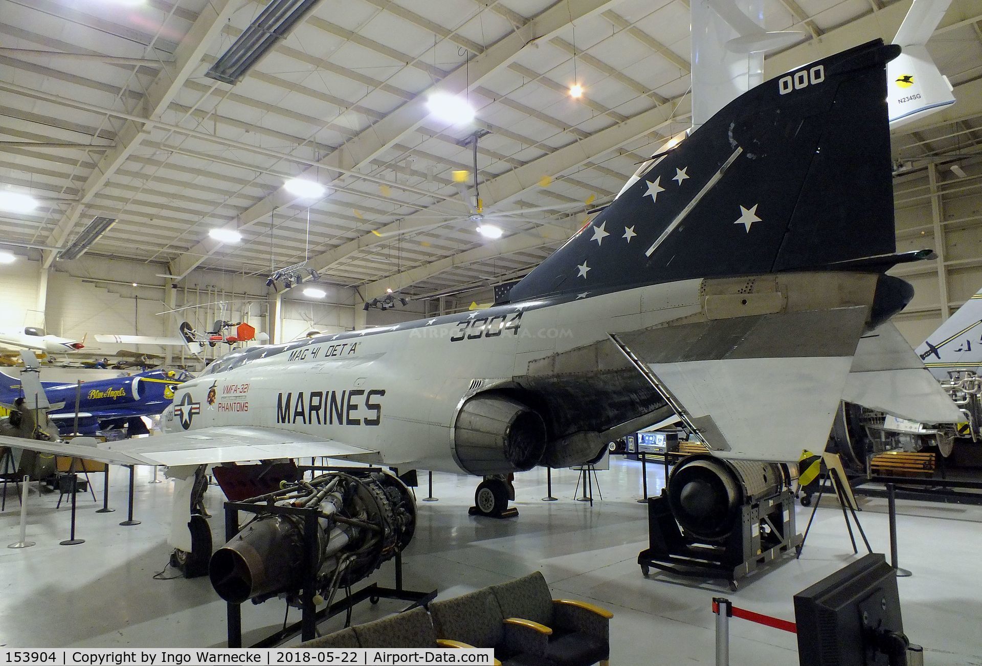 153904, McDonnell F-4S Phantom II C/N 2590, McDonnell Douglas F-4S Phantom II at the Aviation Museum of Kentucky, Lexington KY