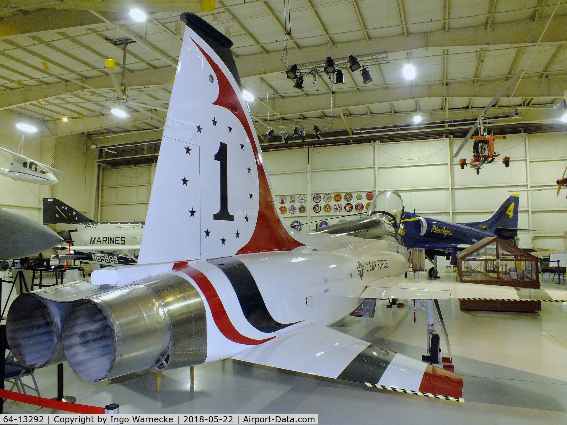 64-13292, 1964 Northrop AT-38B Talon C/N N.5721, Northrop AT-38B Talon at the Aviation Museum of Kentucky, Lexington KY
