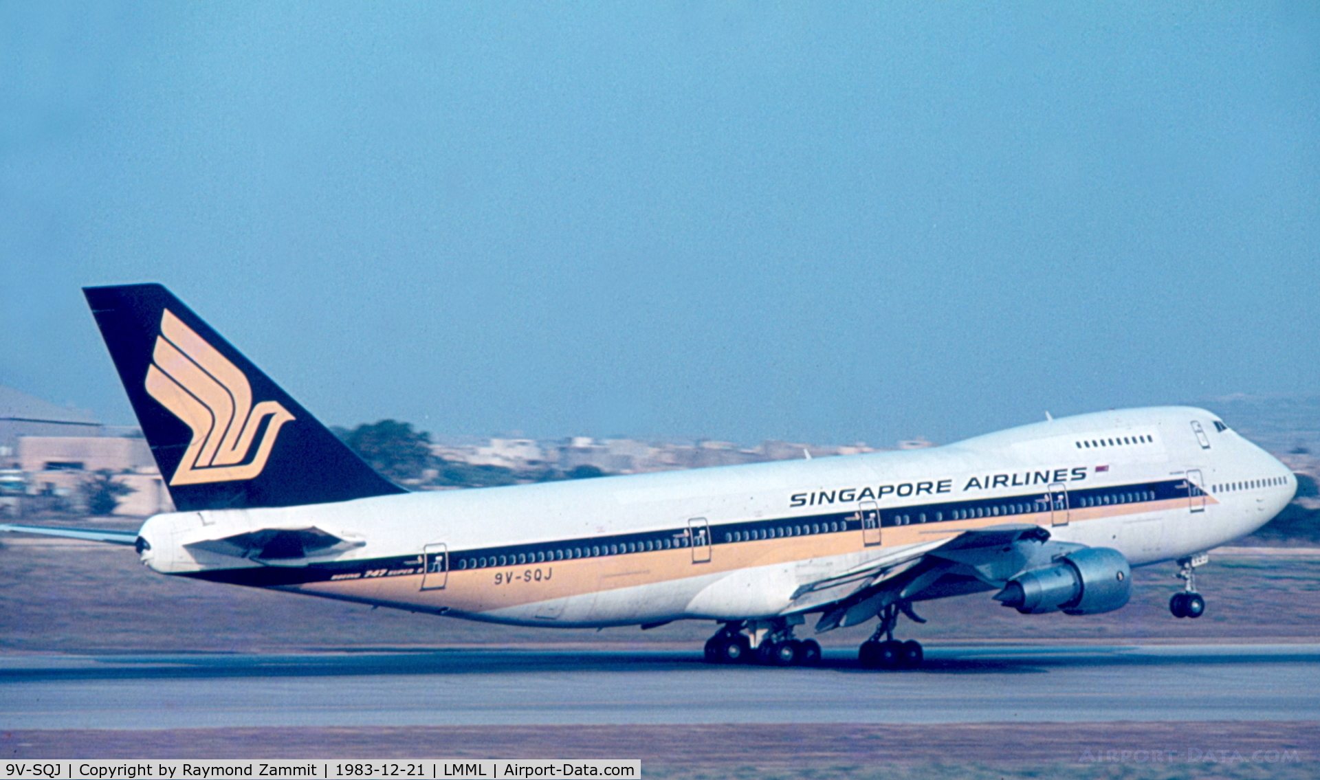 9V-SQJ, 1979 Boeing 747-212B C/N 21935, B747 9V-SQJ Singapore Airlines