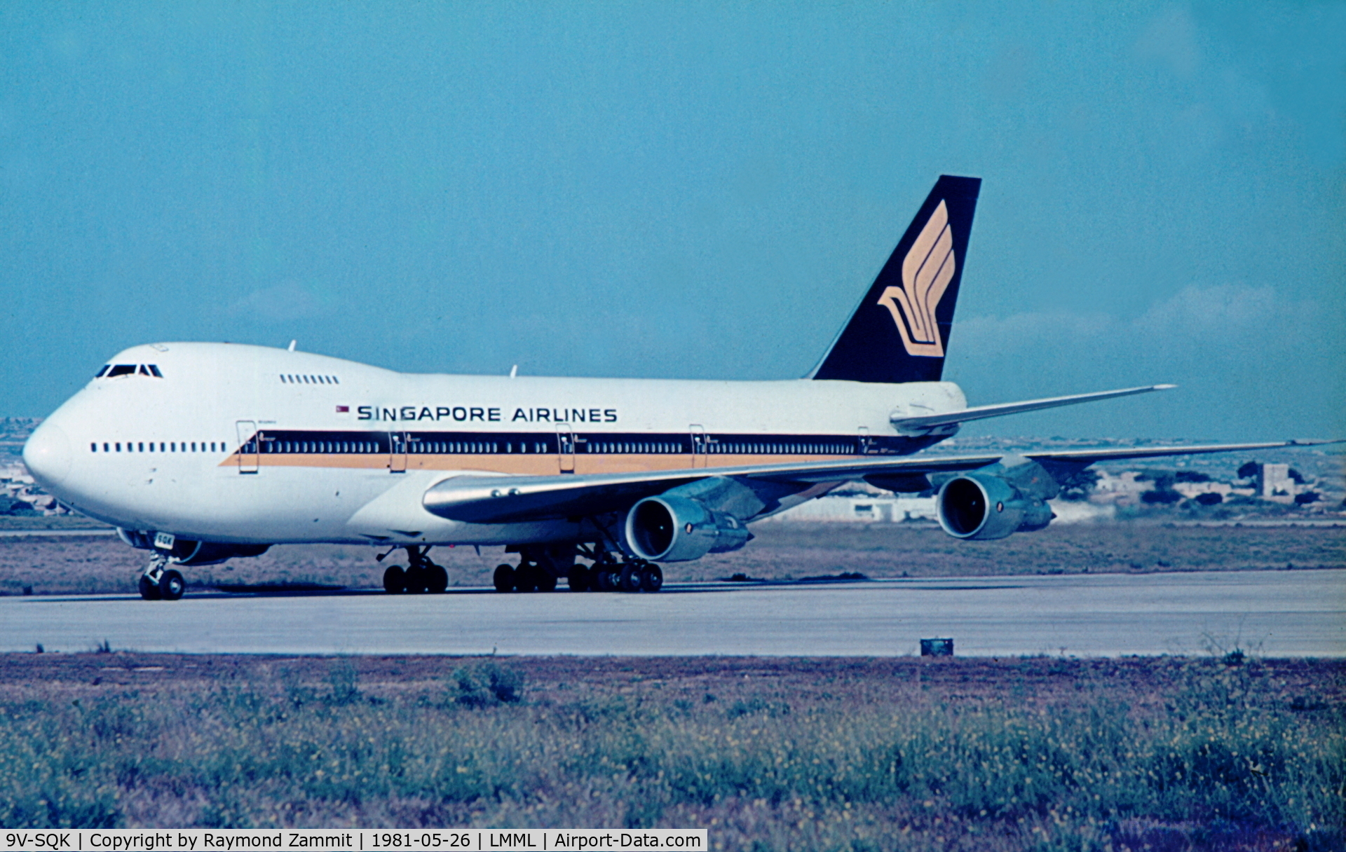 9V-SQK, 1979 Boeing 747-212B C/N 21936, B747 9V-SQK Singapore Airlines