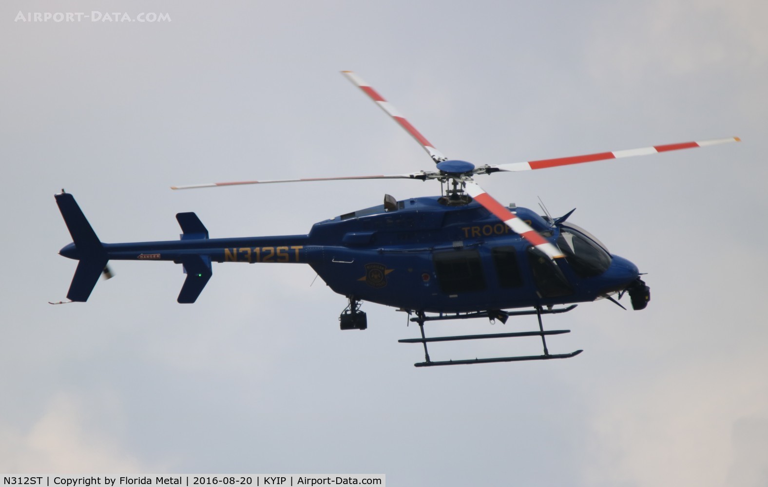 N312ST, 2014 Bell 407 C/N 54553, TOM 2016