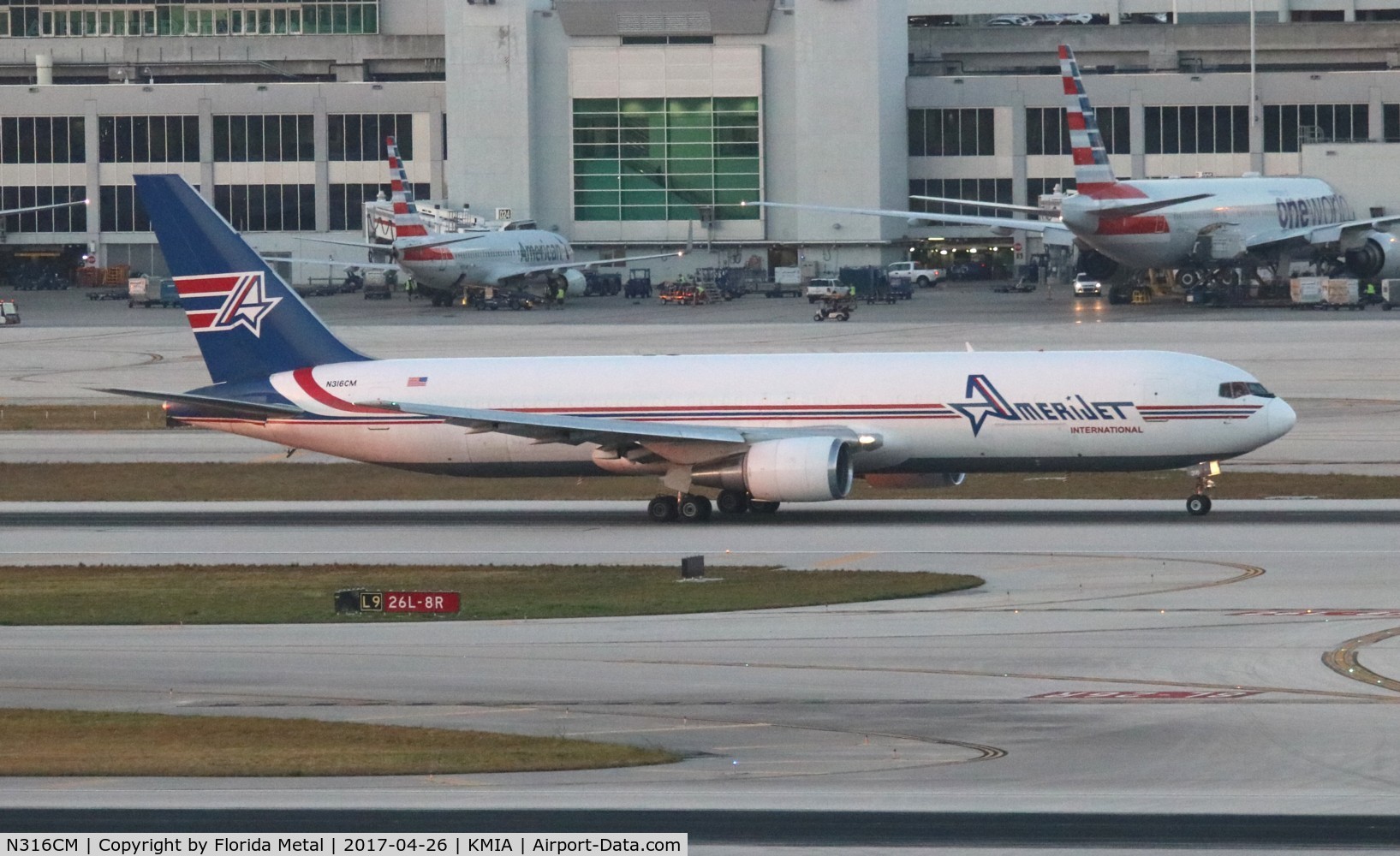 N316CM, 1988 Boeing 767-338 C/N 24146, MIA 2017