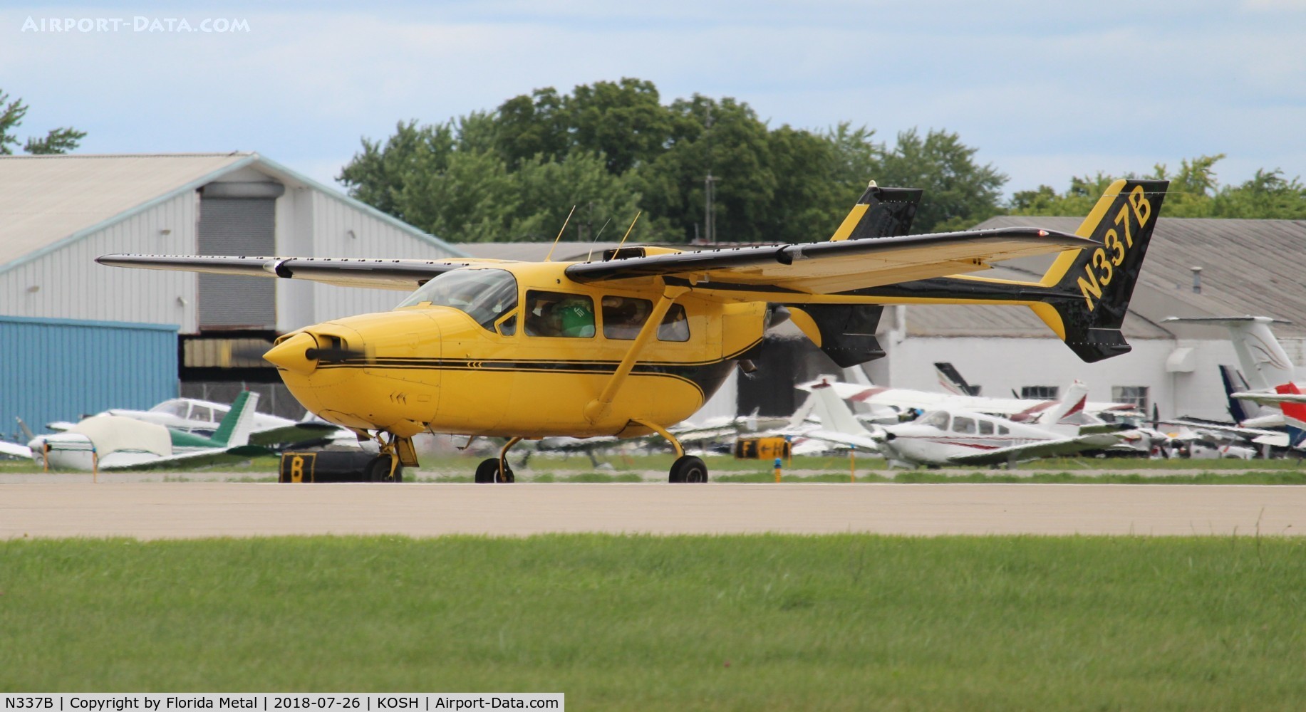 N337B, 1967 Cessna T337C Turbo Super Skymaster C/N 337-0775, OSH 2018