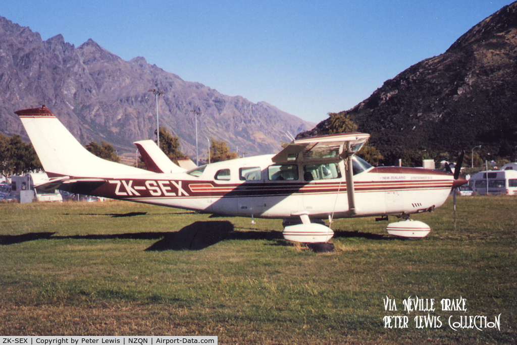 ZK-SEX, 1980 Cessna T207A C/N 20700609, Milford Sound Scenic Flights Ltd., Queenstown - 2007