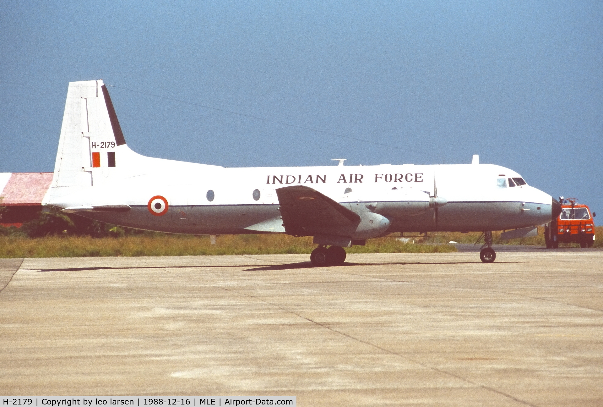 H-2179, 1979 Avro/HAL HS.748-2M C/N 573, Male 16.12.1988