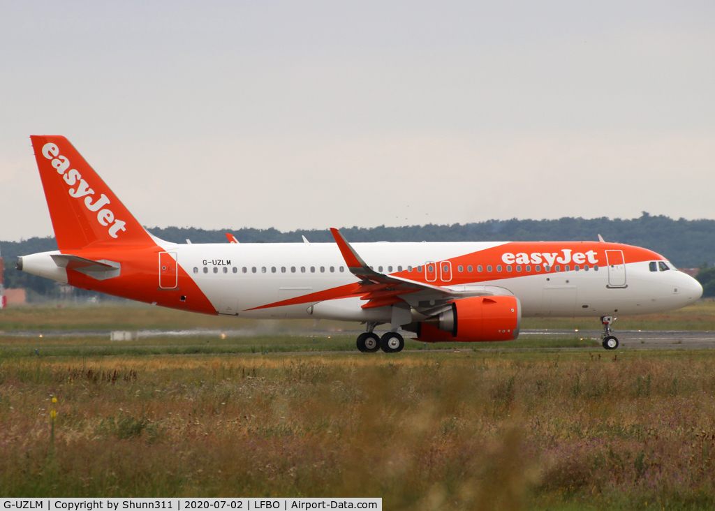 G-UZLM, 2020 Airbus A320-251N C/N 10053, Delivery day...