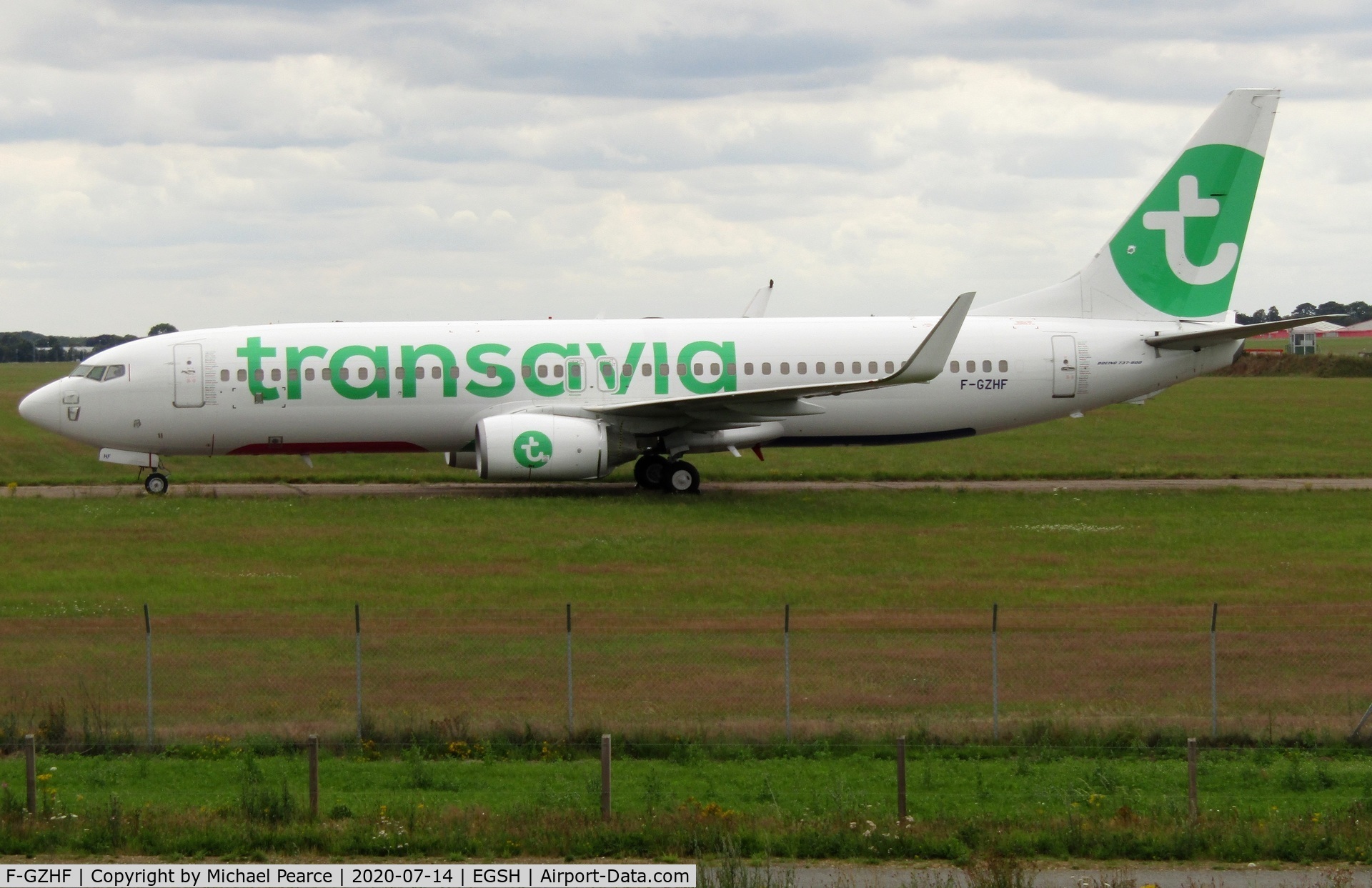 F-GZHF, 2009 Boeing 737-8K2 C/N 29677, Stored North Side since 19th May 2020 due to COVID-19.