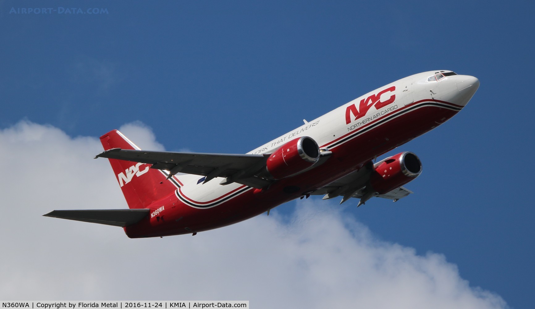 N360WA, 1987 Boeing 737-301 C/N 23553, MIA 2016