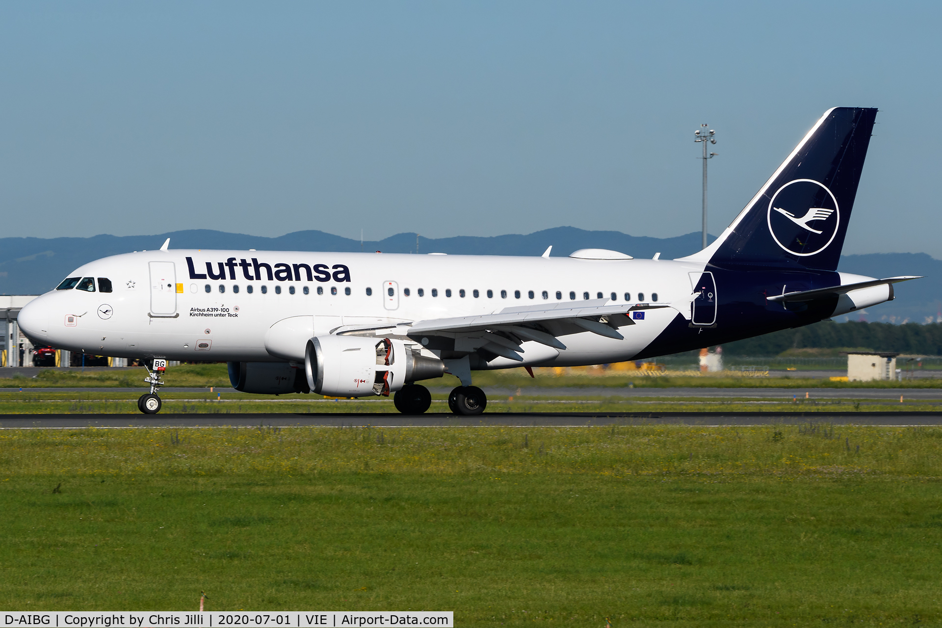 D-AIBG, 2011 Airbus A319-112 C/N 4841, Lufthansa